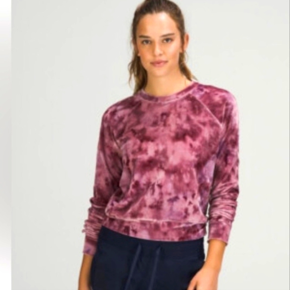 Lululemon Velour Crew Sweatshirt